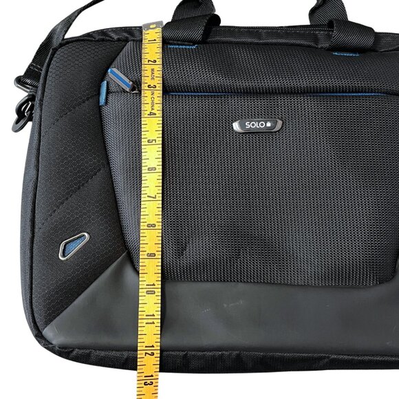 Solo New York Laptop Bag Shoulder Briefcase 15.6" Padded Computer Work Travel - Picture 13 of 16